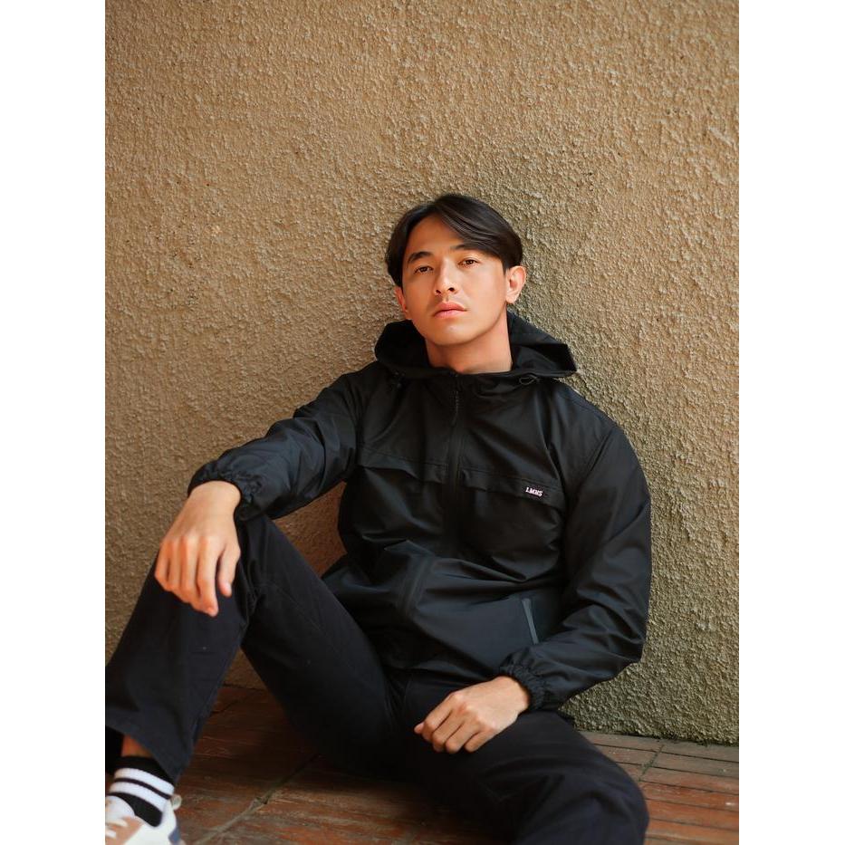 Eiger Sport - Jaket Parasut Luminous - Jaket Windbreakers Waterproof - Jaket Casual Outdoor