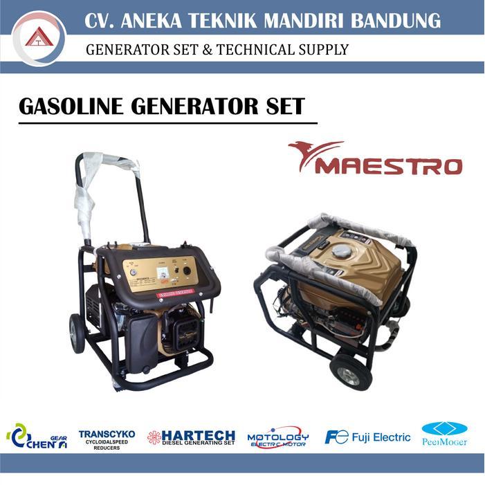MAESTRO GENSET GASOLINE OPEN TYPE / GENSET MAESTRO / GENSET MURAH / GENSET OPEN / GENSET BENSIN / GE