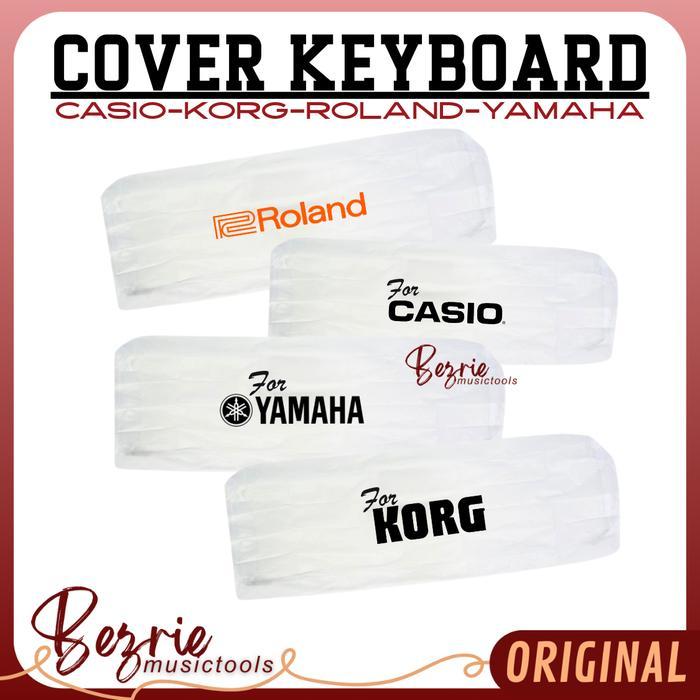 COVER KEYBOARD CASIO CLEAR CASIO PENUTUP DEBU KEYBOARD