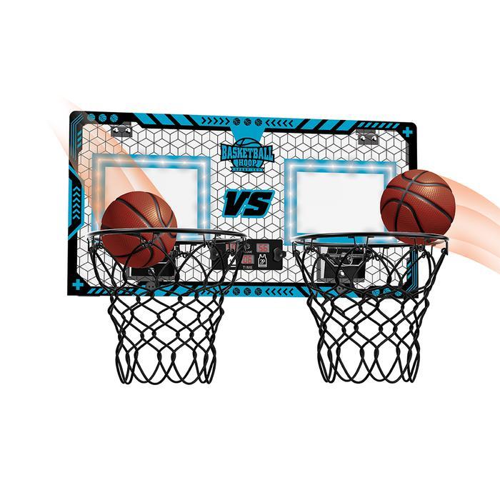 Paso Set Dual Electric Scoring Board Basketball - Mix Set Mainan Anak Permainan Bola Basket Kids