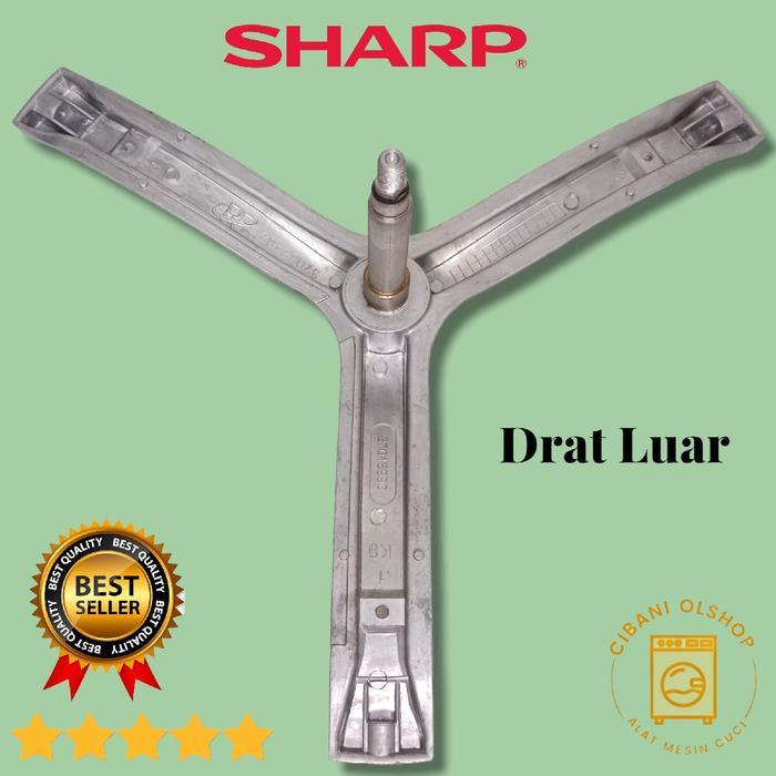 Spider Segitiga Sharp ESFL1062B & ESFL862 1062B 862 Drat Luar