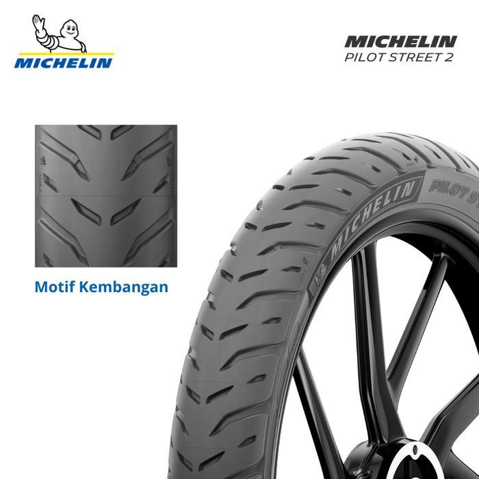 Ban Motor Michelin Pilot Street 2 - Size 120-70 R17 Tubeles