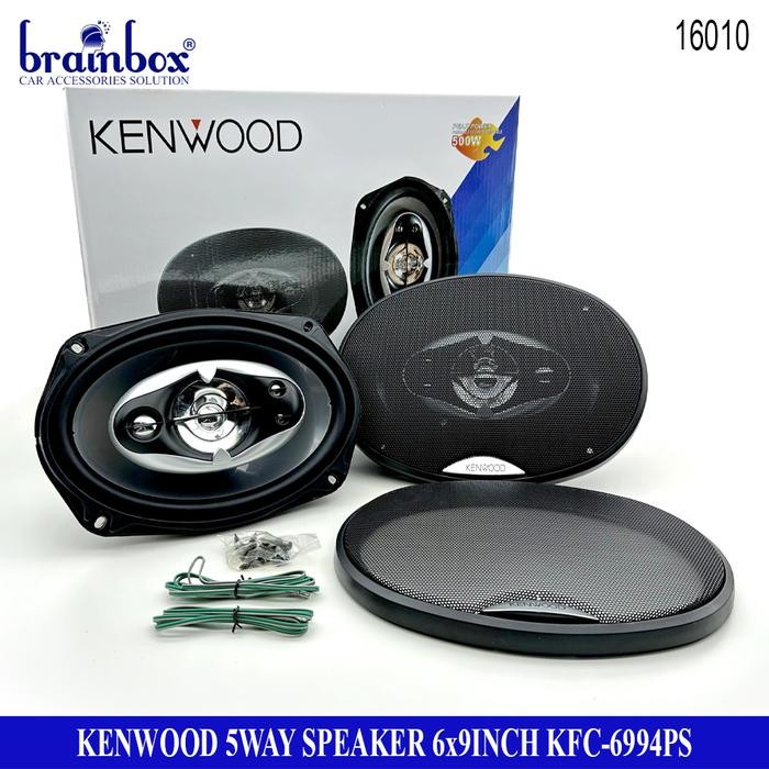 Termurah Speaker Mobil Oval 6X9Inch Kenwood Kfc-6994Ps 5 Way Coaxial Car Audio Grab/Gosend