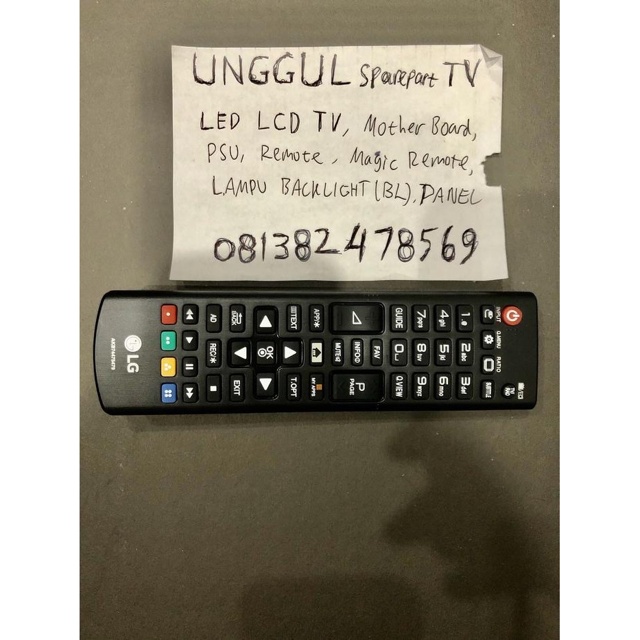 Remote Smart TV LG - Remote LG - Remote TV - Remote LG