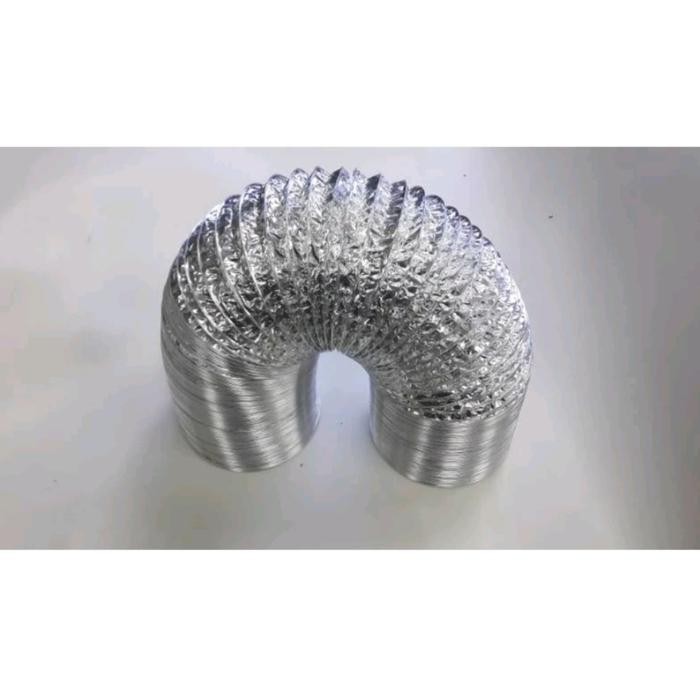 Paling Berkualitas Selang Exhaust Flexible Ukuran 6 Inch Flexible Ducting Selang Pembuangan Exhaust,