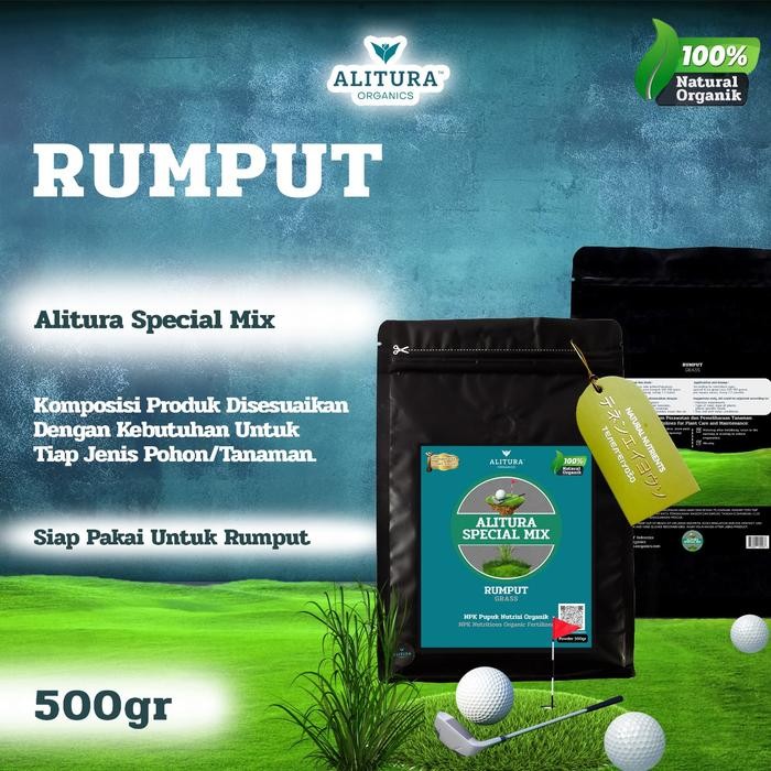 

Promo Alitura Special Mix Pupuk Organik Semua Jenis Rumput Nutrisi Penyubur Tanah Npk 100% Organic