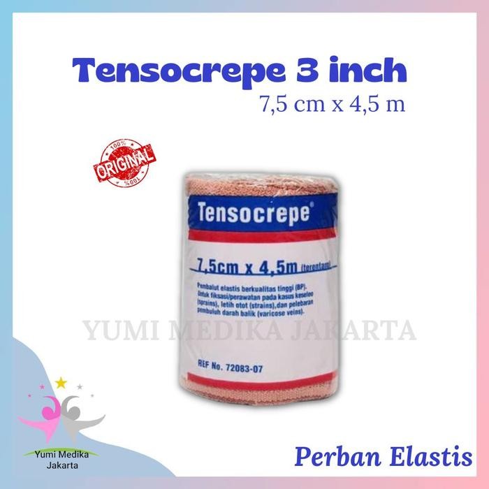 BSN TENSOCREPE PERBAN ELASTIS/VERBAN ROLL- PERBAN COKLAT-VERBAN3 INCH