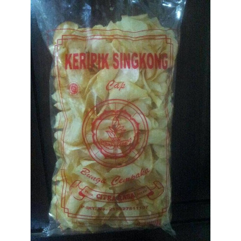 

HARGA PROMO TERMURAH!! KERIPIK SINGKONG BUNGA CEMPAKA MURAH