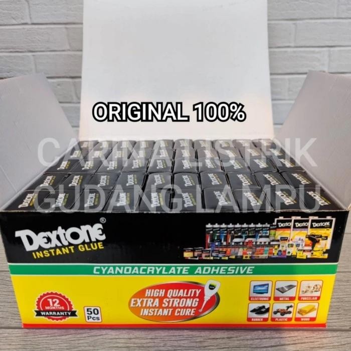 

PAKET ISI 50PC DEXTONE LEM KOREA ASLI BESI TETES SETAN CAIR SUPER KUAT
