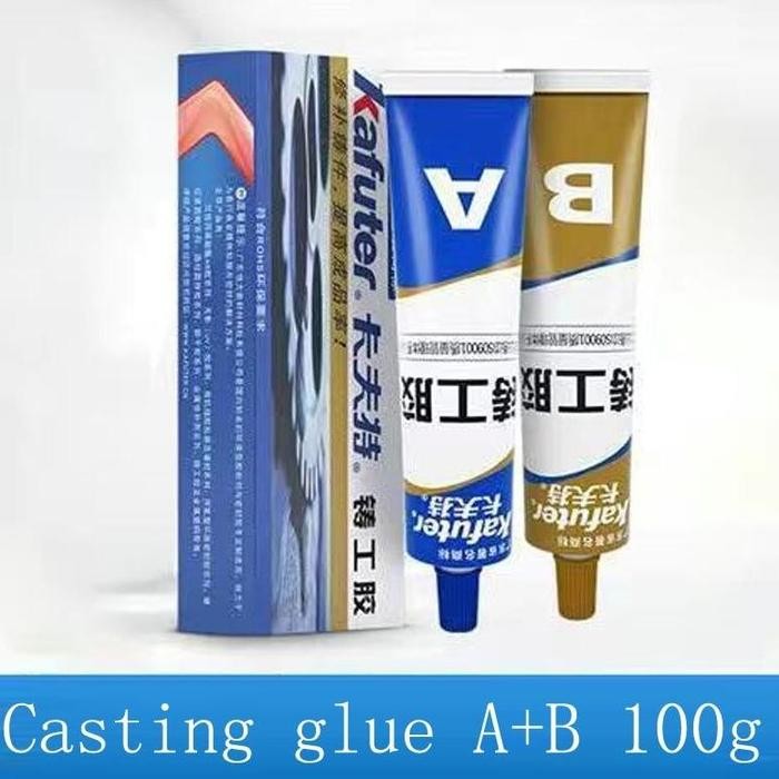 

KAFUTER LEM BESI AB LEM CASTER GLUE EPOXY METAL REPAIRING ADHESIVE
