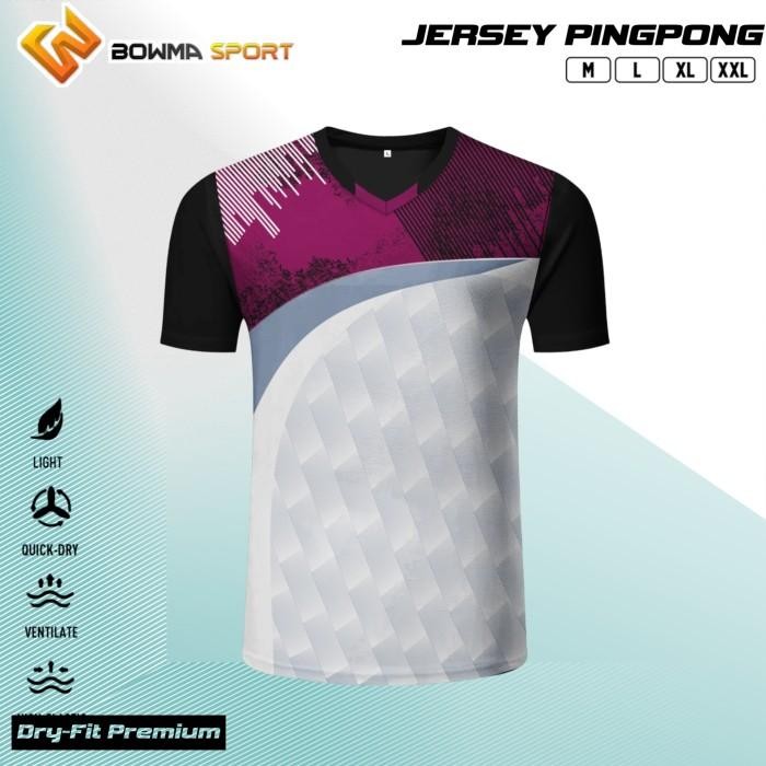 Jersey Tenis Meja Baju Pingpong