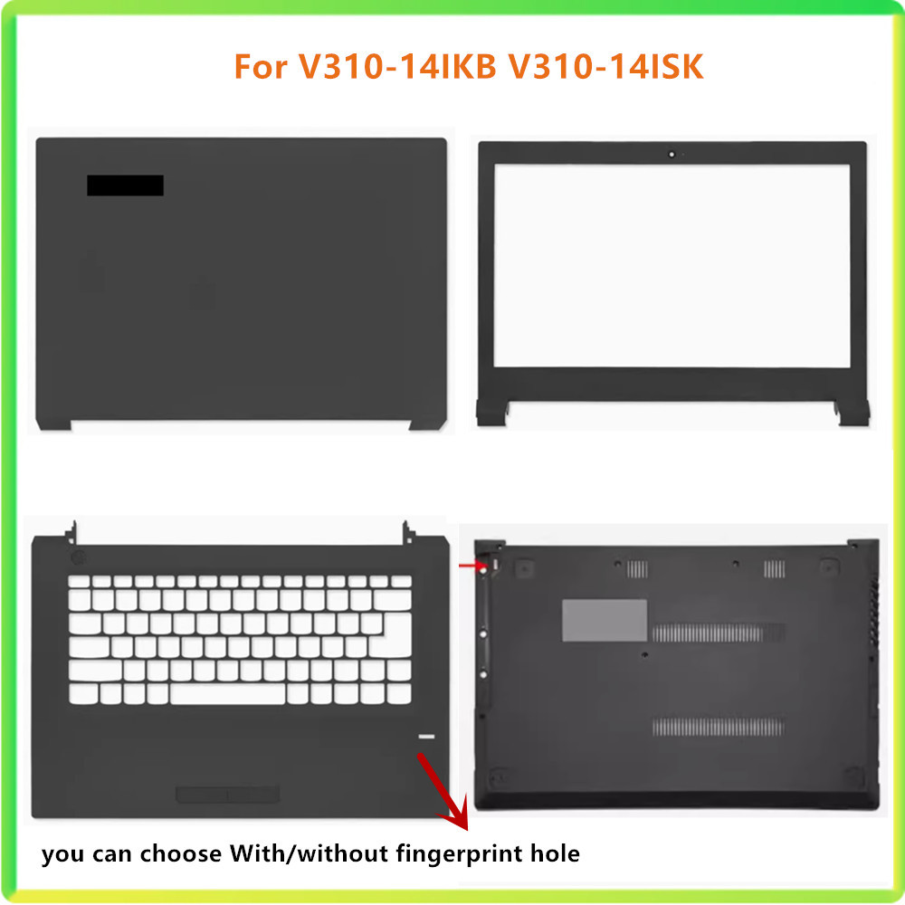 New Laptop LCD Back Bezel Front Frame TOP Case Palmrest Upper Housing Bottom Cover Case For Lenovo V