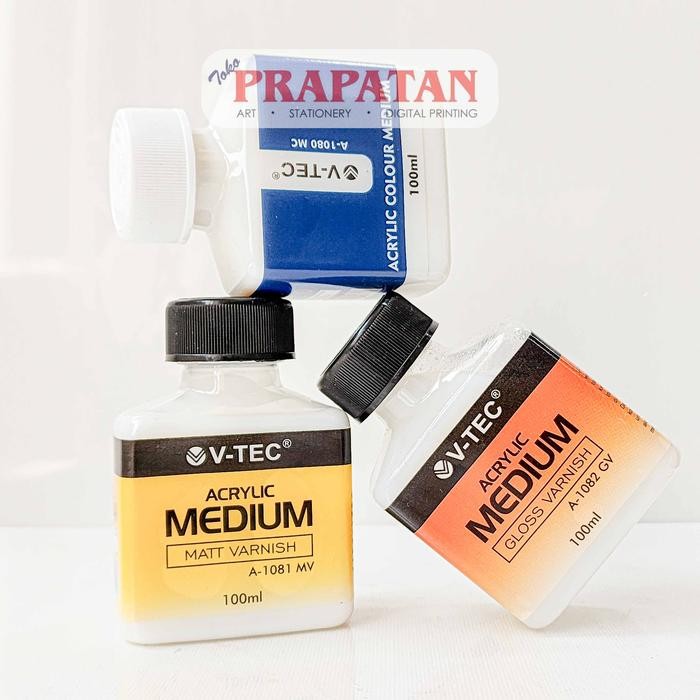 

Pilihan- V-Tec Acrylic Medium 100Ml Medium Cat Akrilik