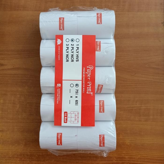 

Pilihan- Kertas Struk Kasir Ncr 75 Mm X 60 Mm 2 Ply Paper Pryns