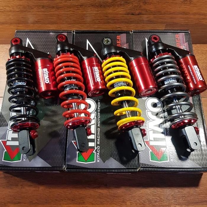 (KITACO K-999) BEAT/SCOOPY KARBU/MIO/MIO SOUL - 300 MM - SHOCK MATIC BELAKANG TABUNG ATAS -