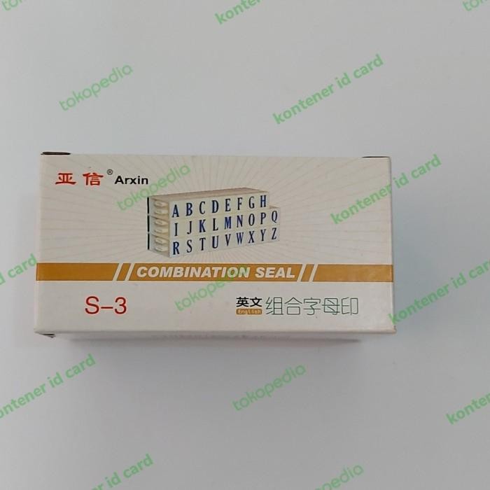 

Pilihan- S3 Stempel Huruf Rakitan/Huruf Alpabet