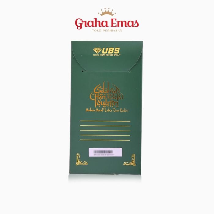 (0,1 gr) Emas UBS Logam Mulia LM Hari Raya Idul Fitri Masjid - 0.1 gr