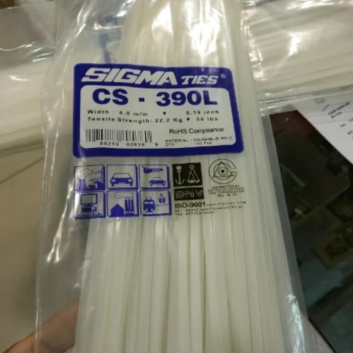 

Kabel Ties Sigma Cs390 Tali Pengikat Insulock 39Cm Per Pack