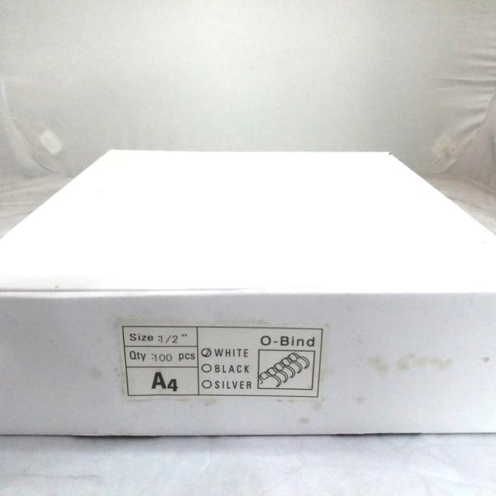 

SPIRAL KAWAT JILID A4 1/2 HITAM / PUTIH