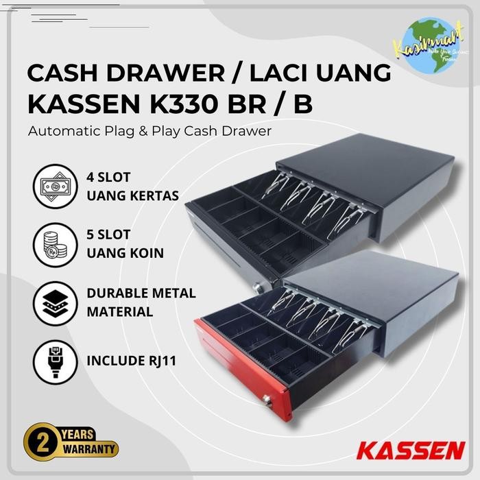 

NEW SERIES CASH DRAWER KASSEN MK-330 KASSEN MK 330 KASSEN MK330