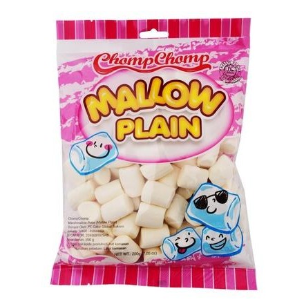 

Pilihan- Chompchomp Marshmallow Mallow Plain 200G