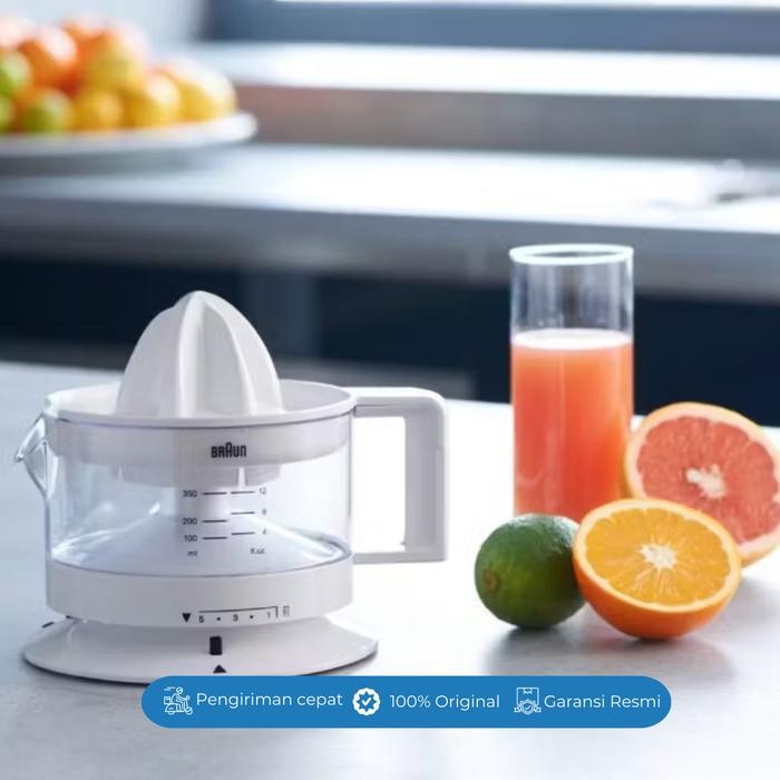 Braun Citrus Juicer Cj3000 Perasan Jus Jeruk Listrik Cj3000