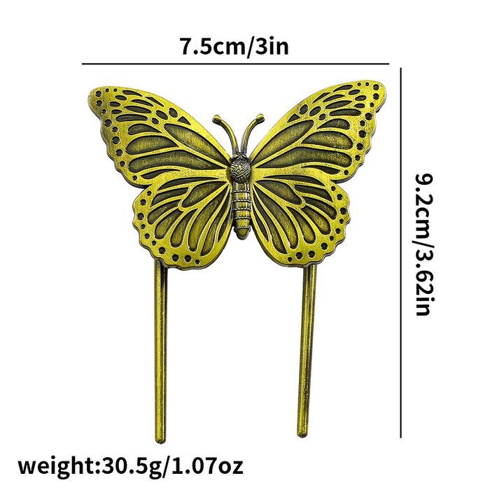 

Metal Clip Jepit Besi Notebook Journal Retro Vintage Gold Penahan Buku 3