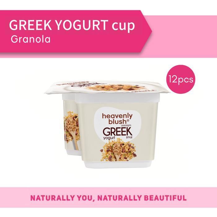 

Pilihan- Yogurt Heavenly Blush Greek Cup Granola [100Gr X 12 Pcs]