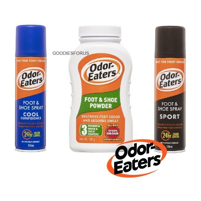 Odor Eaters Foot And Shoe Spray/Foot And Shoe Powder/Foot Spray Terbatas