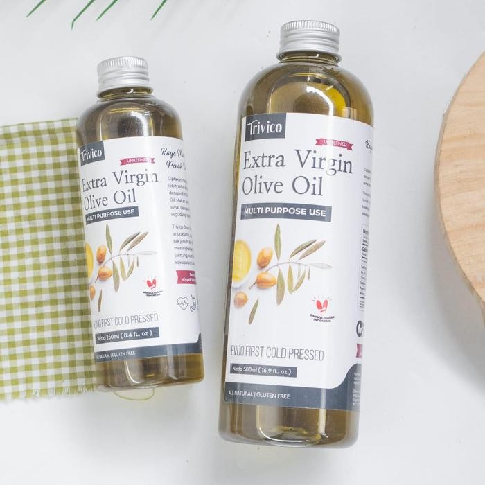 

DISKON TRIVICO MINYAK ZAITUN MURNI 500ML / EXTRA VIRGIN OLIVE OIL / EVOO ASLI READY STOCK