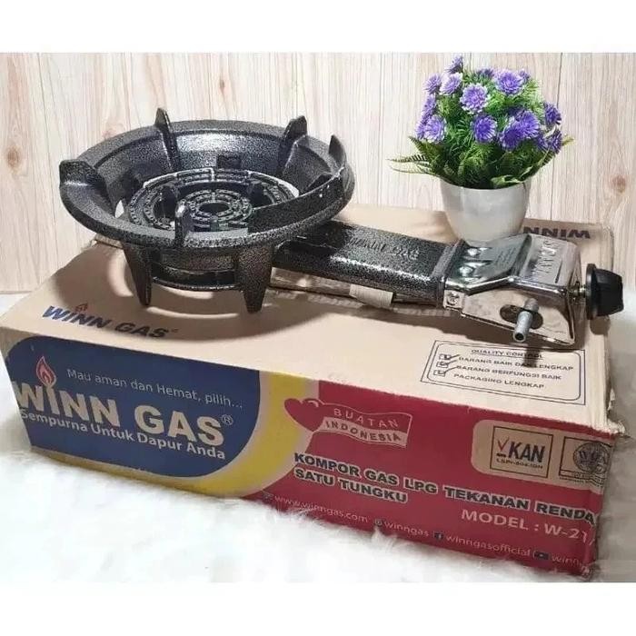 Winn Gas Kompor Mawar Komersial Ukuran Besar 1 Tungku Tekanan Rendah W 31 A Low Presssure