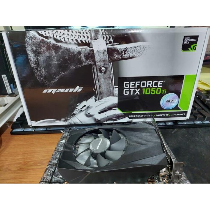 VGA GTX 1050TI MANLI GEFORCE ORIGINAL QUALITY