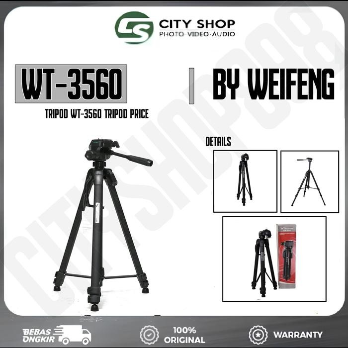 tripod weifeng wt-3560 [kualitas terbaik]