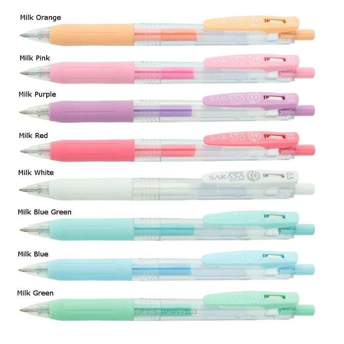 

New Pen Zebra Sarasa Milky 0.5