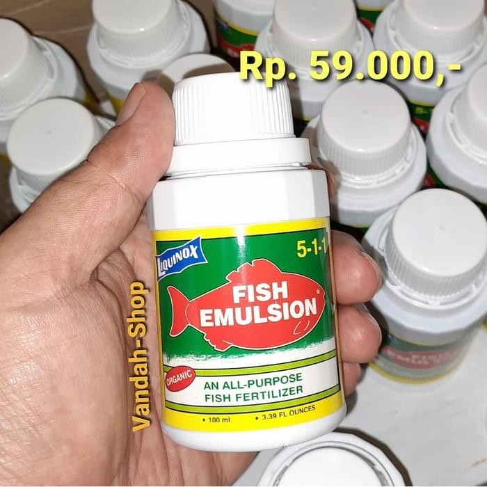 Pilihan- Liquinox Fish Emulsion Nutrisi Untuk Anggrek