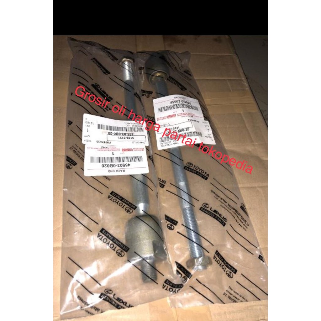 Long Tie Rod Rack End Kijang 7K Kapsul Bensin Diesel