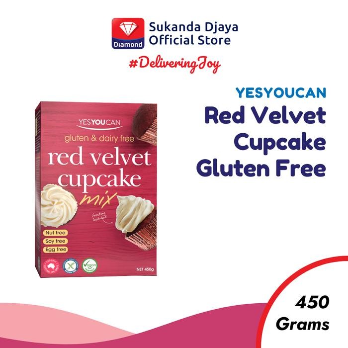 

Stok Baru YesYouCan Gluten Free Red Velvet Cupcake