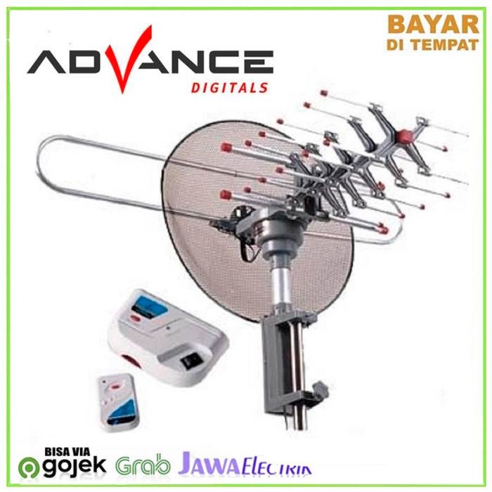 Antena luar digital advance aa 830 + remote kabel 10 meter