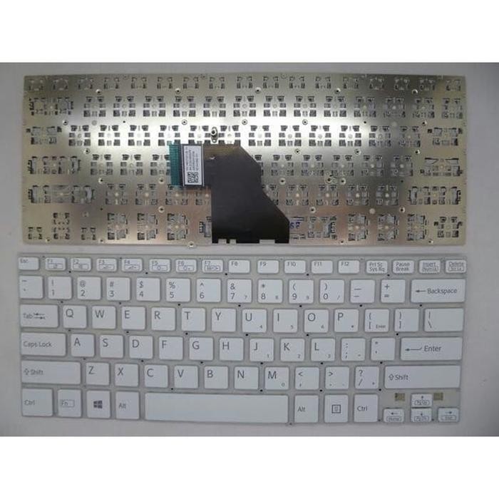 Pilihan- Keyboard Sony Vaio Svf 14 Svf14 Svf142 Svf142C1Ww Putih