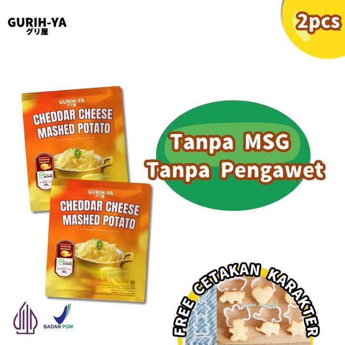 

ORIGINAL Gurih-ya Cheddar Cheese Keju Mashed Potato - 2 Packs READY STOCK
