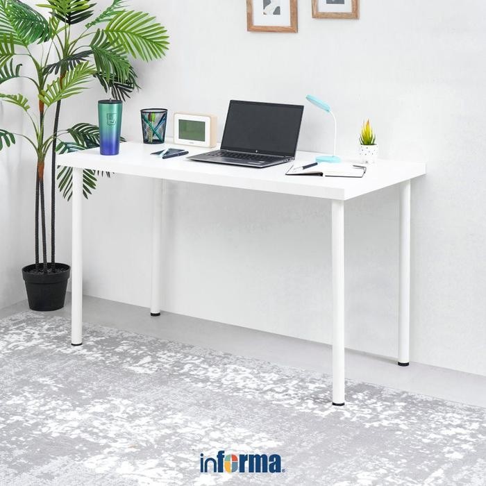Pilihan- Informa Berka 120 Cm Meja Kantor - Putih