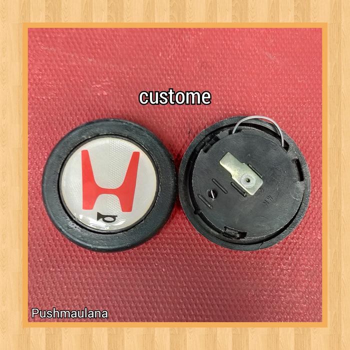 Ready Horn Button Setir Racing Honda - Tombol Klakson Stir Racing Honda