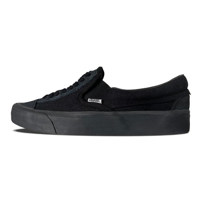 Pilihan- Sepatu Thunderbear - Easton Full Black Canvas Casual Shoes Pria Sneakers