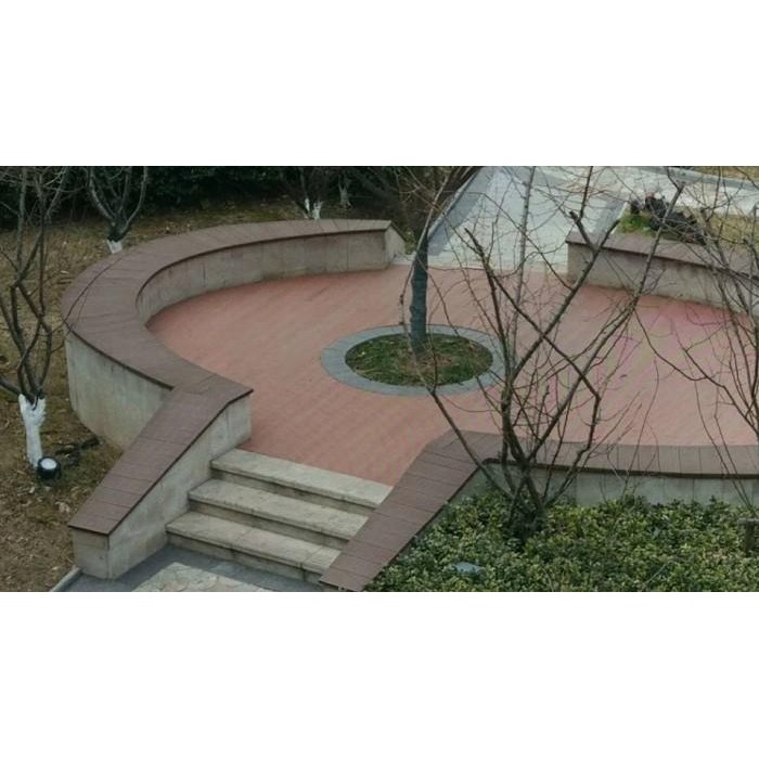 WPC Decking flooring outdoor baliwood anti rayap