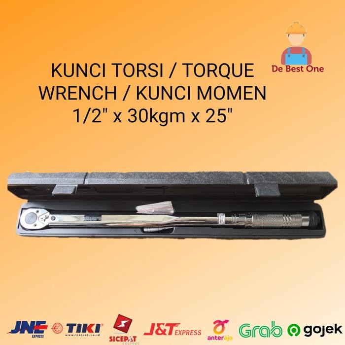 NEW KUNCI TORSI / TORQUE WRENCH / KUNCI MOMEN 1/2" 35kg 345 NM