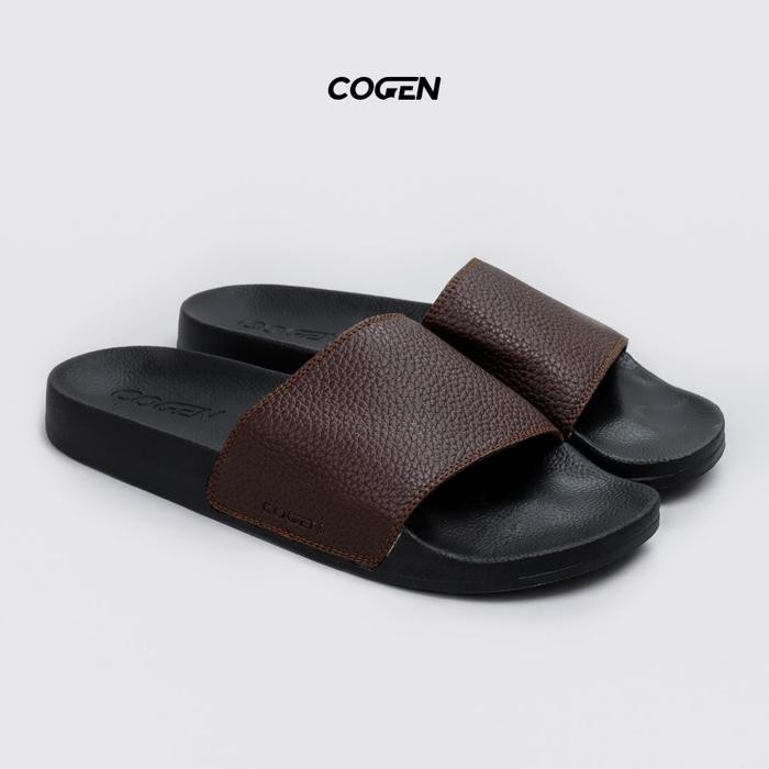 Brodo - Sendal Basic Sandal Pria Wanita Basic Brown