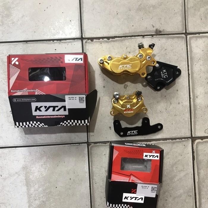 Terhemat Kaliper Nmax Ktc Kytaco Depan Belakang Nmax Kaliper Set Kytaco Nmax Ka Terlariss 
