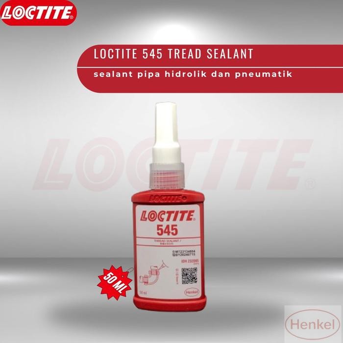 LOCTITE 545 THREAD SEALANT 50 ML/ LEM PIPA BESI/LEM PIPA LOGAM/LEM FITTING