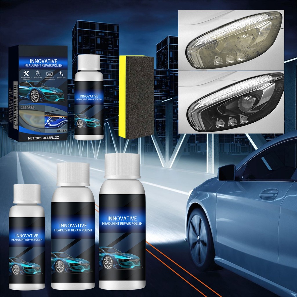 Car headlight restoration liquid car lamp crystallization refurbishment tool car headlight coating r