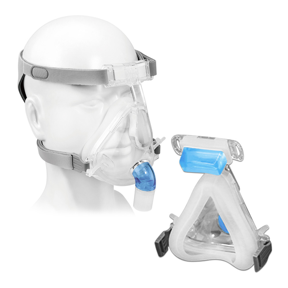 Nasal Mask Full Face Mask CPAP Auto CPAP APAP BIPAP Machine Reusable Nose Facial Mask for CPAP